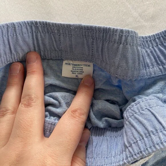 Southern Tide Blue Polka Dot Lounge Shorts - EUC - Picture 2 of 3